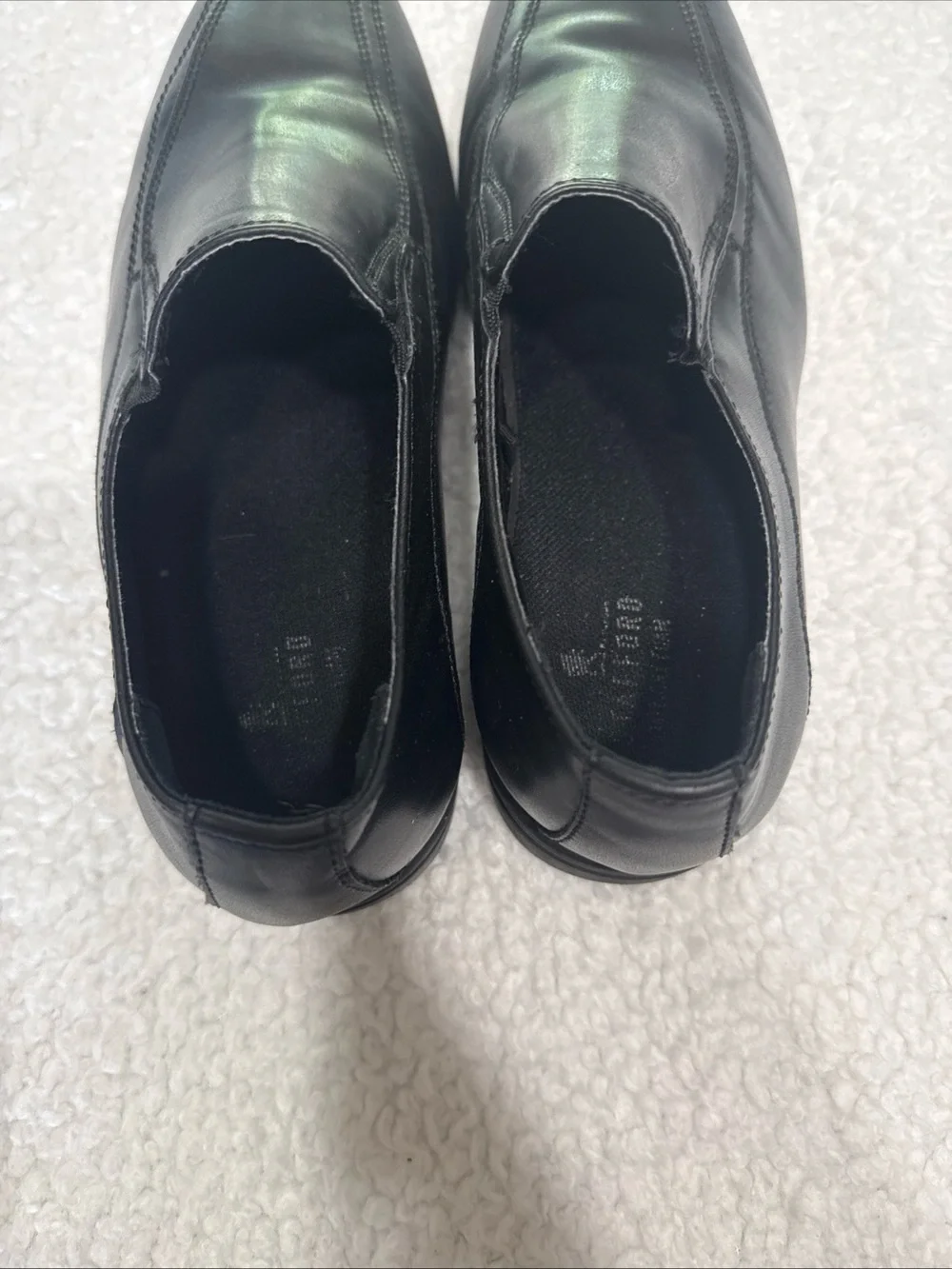 Stafford Boys Black Size 5 M Slip On Black Dress Shoes Dash jr 624-2001